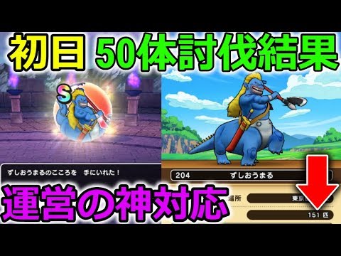 【ドラクエウォーク】初日５０体討伐結果が激熱！基本職攻略法と運営の神対応