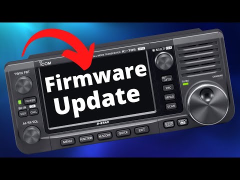 How to Update the Firmware on the IC-705