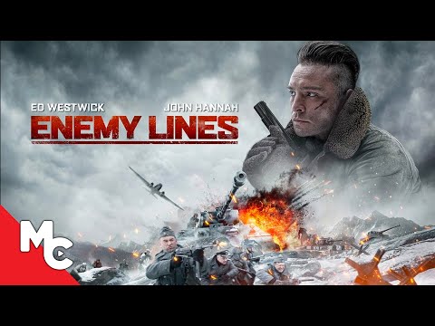 Enemy Lines | Full Movie | Action War Drama | John Hannah | WWll