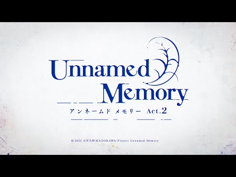 TVアニメ『Unnamed Memory』Act.2 放送決定CM【2025年1月放送開始】