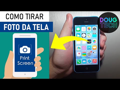 Como Tirar FOTO da TELA em iPhone Antigo