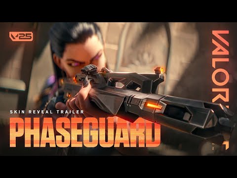 NO TRACE // Phaseguard Skin Reveal Trailer - VALORANTのサムネイル