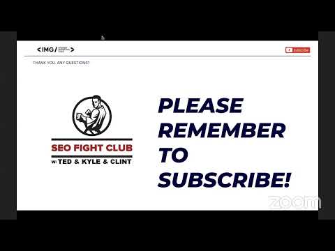 SEO Fight Club - Episode 108 - Field Observations