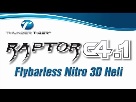 Thunder Tiger Raptor G4.1 FBL Nitro 3D Kit - UCa9C6n0jPnndOL9IXJya_oQ