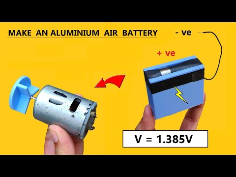 How to Make an Aluminium Air Battery
