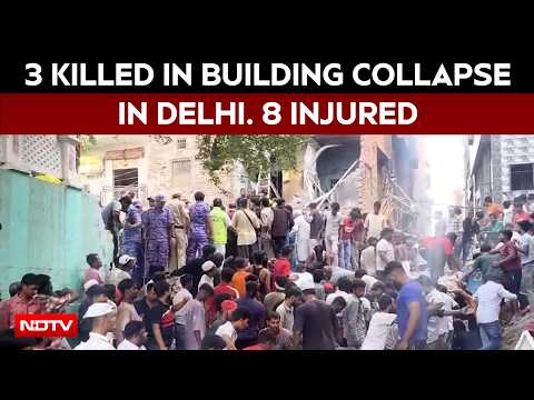 Delhi <strong>Building</strong> Collapse | 2 Children, Pregnant Woman Killed In <strong>Building</strong> Collapse In Delhi. 8 Injured