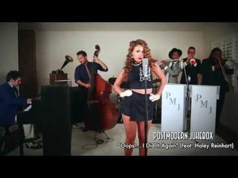 Oops!... I Did It Again - Vintage Marilyn Monroe Style Britney Spears Cover ft. Haley Reinhart - UCORIeT1hk6tYBuntEXsguLg