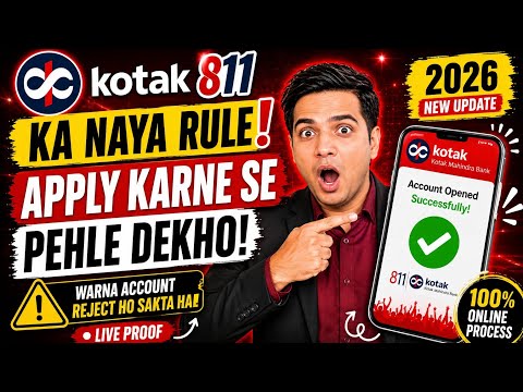 Kotak 811 Account Plan Selection | Complete Setup Process
