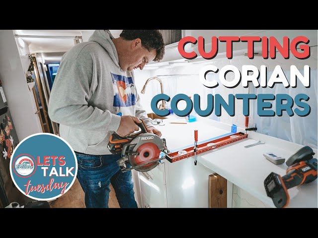 How to Cut Corian Countertops