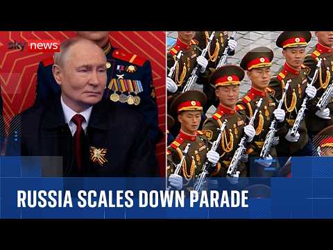 Russia holds scaled-down military parade in Moscow's Red Square
