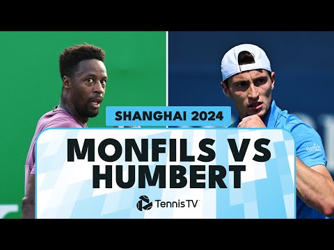 Gael Monfils vs Ugo Humbert Match Highlights | Shanghai 2024