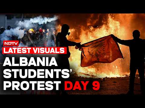 Albania Protest LIVE | Albania News | Police Clash With Student Protesters In Albania | LIVE