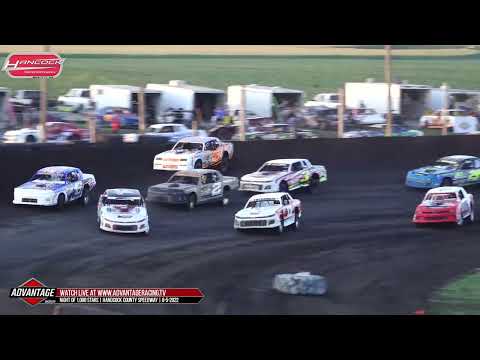 Night of 1,000 Stars | Stock Car | Hancock County Speedway | 8-5-2022 - dirt track racing video image