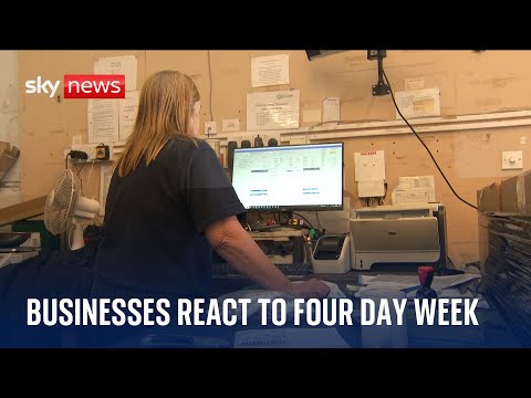 Businesses react to four-day week plans under new government