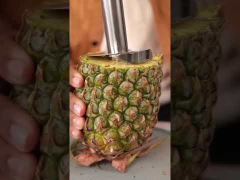 ₹350 PINEAPPLE CUTTER | IS IT WORTH IT? ONLINE KITCHEN GADGETS | GADGET REVIEW #shorts