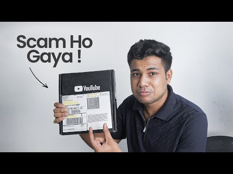 Youtube ki kanjoosi bhari Play Button | Silver Play Button Unboxing LIVE 😁