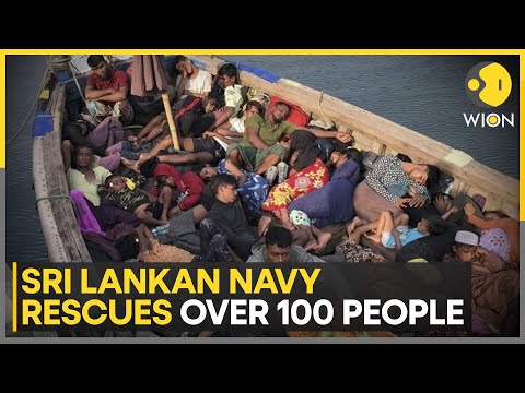 Sri Lanka Navy Saves 102 Rohingya Refugees Adrift On Fishing Trawler | World News | WION