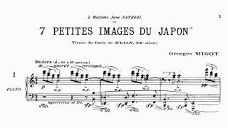 Georges Migot - 7 Petites Images du Japon