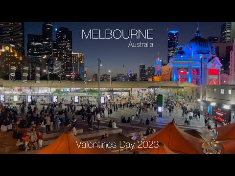 Melbourne on Valentines Day 2023