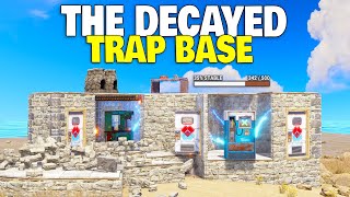 YouTube thumbnail for JordanRants's video titled 'I Made a Rust Base Look Decayed… Then Trapped EVERYONE'