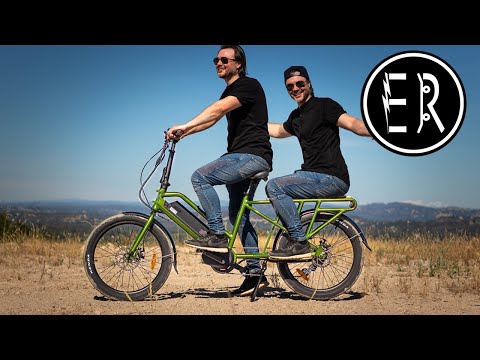 The PERFECT 2-PERSON PASSENGER family wagon e-bike! Eunorau G20 Cargo electric bike review 2020