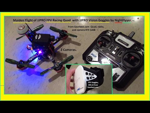 Flight Test & Maiden Flight JJRC-JJPRO Racing Quad + F01 FPV Headset. by NightFlyyer. Part 3 of 3 - UCvPYY0HFGNha0BEY9up4xXw