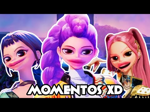 RESUMEN de Momentos XD De Las Guerreras K-POP 🎵🤣