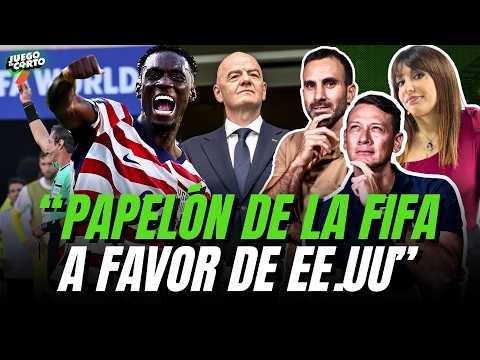 ¿POR QUÉ LA FIFA SUSPENDIÓ LA SANCIÓN CONTRA BALOGUN?: ESTADOS UNIDOS VS BÉLGICA | Juego en Corto