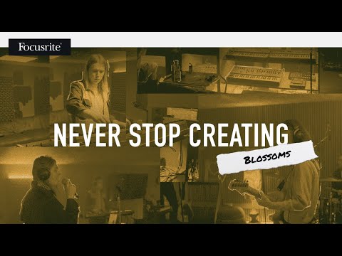 Blossoms - Never Stop Creating // Focusrite