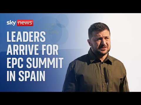 Leaders express their support for Ukraine at EPC summit