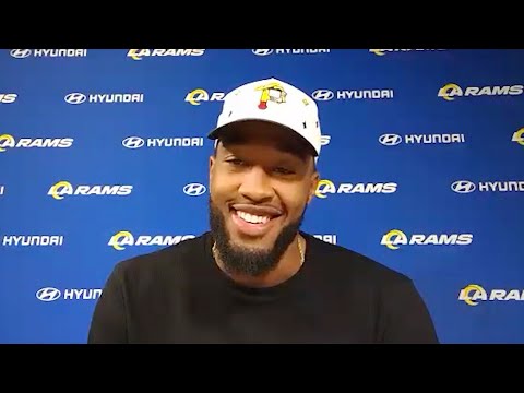 Kendall Blanton On Catching His First Touchdown Of His NFL Career vs. Buccaneers video clip