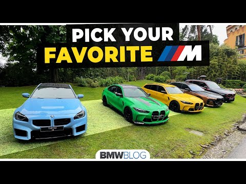 BMW M2 vs. M3 CS vs. M3 Touring vs. i7 M70 vs. XM
