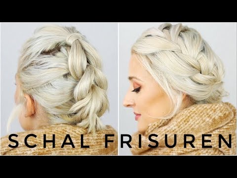 Schal Frisuren - Herbst Looks | OlesjasWelt