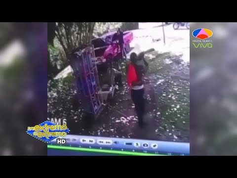 Video hombre quita la vida a otro de un palo en la cabeza, asalto en NY | De Extremo a Extremo