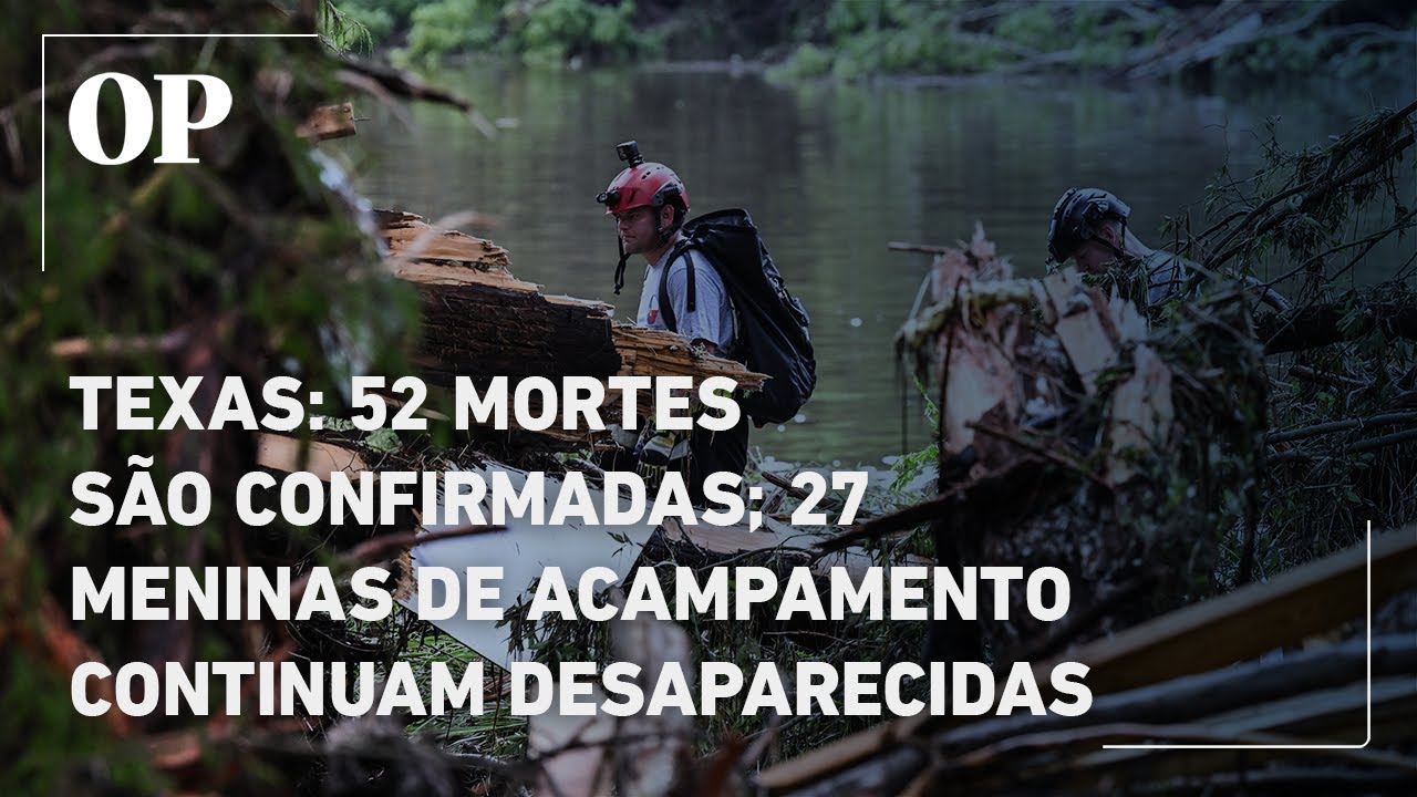 Sobe para 52 número de mortos em inundações no Texas