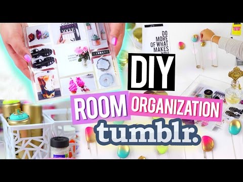 DIY Room Organization for Cheap ♥ Tumblr Inspired Decor - UC6gqv2Naj9JiowZgHfPstmg