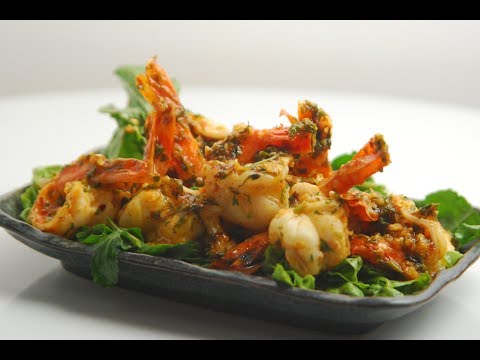 Chilli Garlic Shrimps | Cooksmart | Sanjeev Kapoor Khazana - UCmoX4QULJ9MB00xW4coMiOw