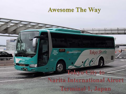 Awesome Way to Terminal 3,2,1 in Narita International Airport, Japan
