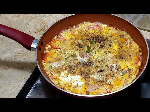 Tomatoes with eggs | Homemade eggs with Tomato.