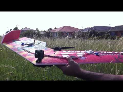 Hobby King Tek Sumo Wing Maiden Flight - Our new RC FPV model aircraft :) - UCOT48Yf56XBpT5WitpnFVrQ