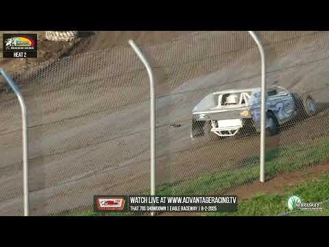 That 70's Showdown | LIVE Look-In | Eagle Raceway | 8-2-2025 - dirt track racing video image