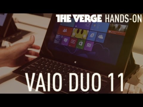 Sony Vaio Duo 11 Windows 8 tablet slider hands-on - UCddiUEpeqJcYeBxX1IVBKvQ