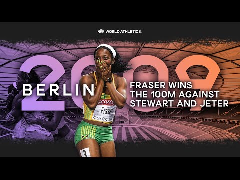 Unbelievable finish in the 100m 🇯🇲🔥 | World Athletics Championships Berlin 2009