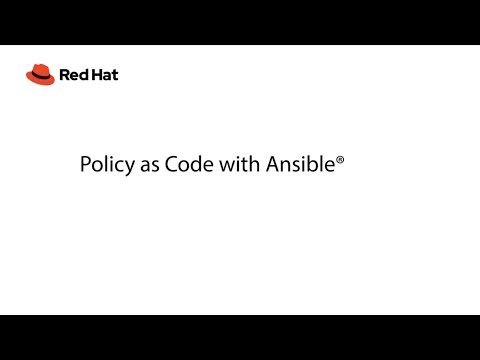 Quick Code Ideas: Policy as Code with Red Hat Ansible