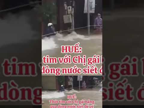 Tình huống nguy hiểm trong lũ