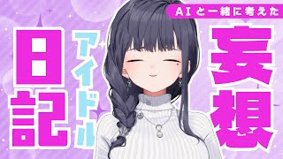 【 #企画雑談 】AIと一緒に妄想アイドル日記考える【ねくすとぴあ/ 玉響つづり】
