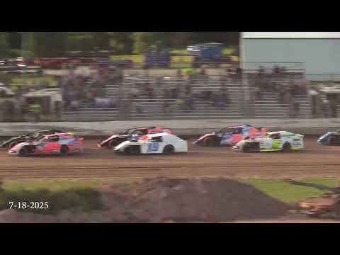 7/18/2025 Outagamie Speedway Races - dirt track racing video image