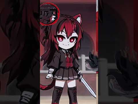 _♢うちの子鬼滅化してみた♢_#gachalif #gachalife #ガチャライフ#テンプレートお借りしました