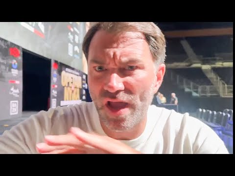 “F****N GO TO WAR” – Eddie Hearn RAW on  HEATED Jai Opetaia HEADBUTT FACE OFF with David Nyika