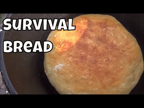 How to Make Simple Survival Bread with 4 Ingredients Long Term Survival Skills - UCZlbqHy8lvGjryf2A-XT4ag